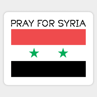 Pray for Syria Sticker